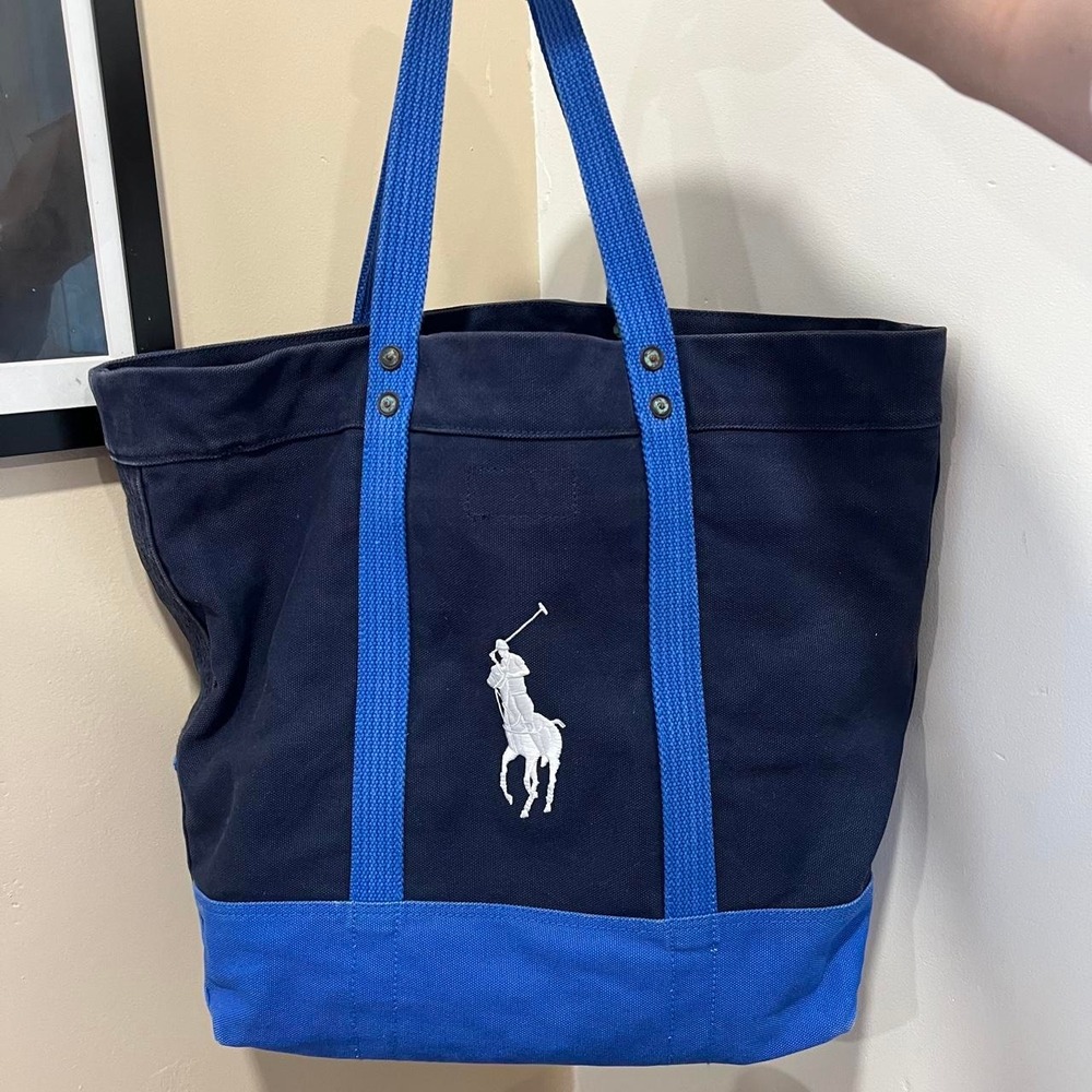 2015 Polo Ralph Lauren Big Pony U.S. Open Canvas Tote Bag
